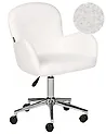 Desk Chair PRIDDY Boucle Off-White