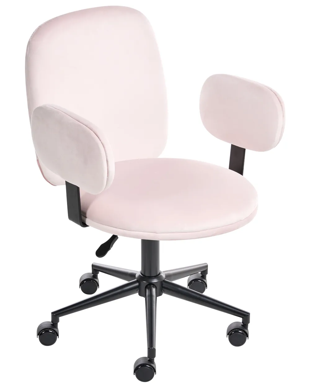 Sedia da scrivania MORAGA Velluto Rosa pastello_1024864