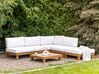 5 Seater Modular Garden Corner Sofa Set White SANZA_932426