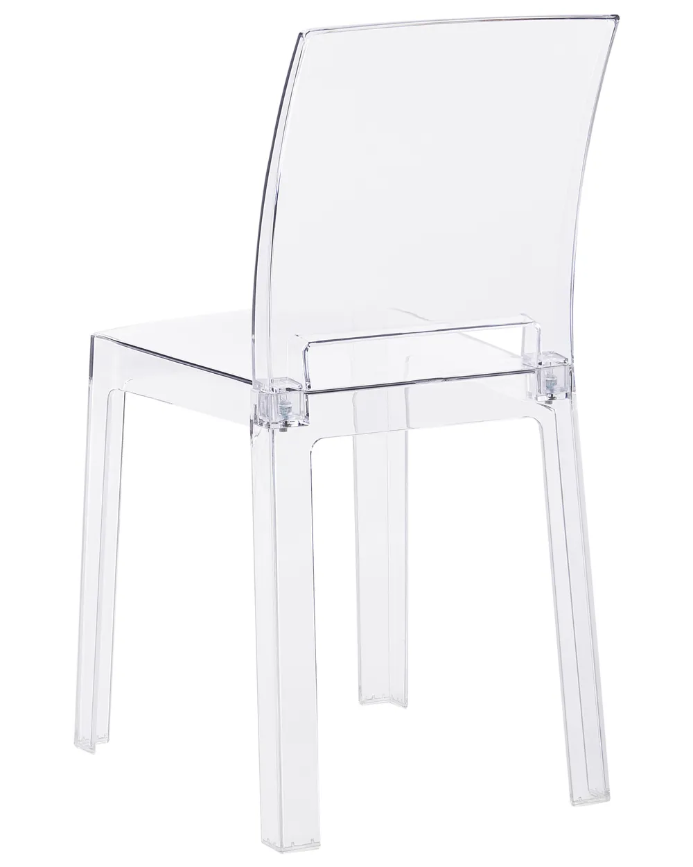 Set di 2 sedie da pranzo WESTBRIDGE Trasparente_1093959