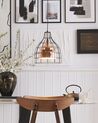 Metal Pendant Lamp Copper TRESA_803599