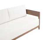 Garden Sofa 3 Seater SAMPIERI Metal Brown_1000077