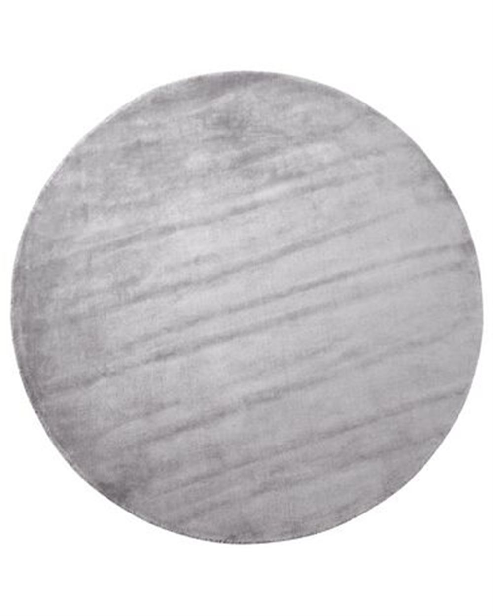 Tapis GESI Gris clair ø 140 cm Soie artificielle