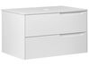 Bathroom Wall Mounted Cabinet 80 x 52 cm White QUINTELA_934914