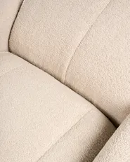 Recliner Chair GERAS Boucle Beige_1006996