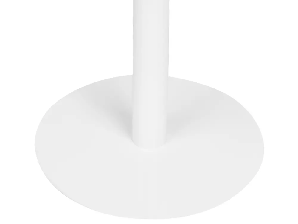 Bar Table MORELLA Light Brown/ White 80 cm 80 cm_1075550