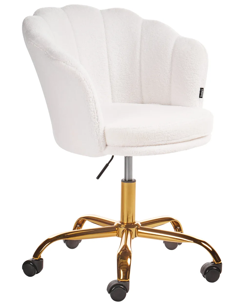 Desk Chair MONTICELLO Boucle White_886452