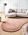 Rug MASSO Golden Brown 160 x 230 cm Viscose