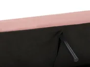 Sofa Bed 3 Seater VIMMERBY Velvet Pink_764143