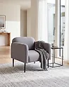 Armchair STOUBY Linen Grey