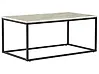 Mesa de centro DELANO Mármol/Negro