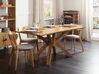 Table de salle à manger en bois d'acacia clair 180 x 90 cm HAYES_918709