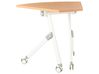 Foldable Corner Desk Module BENDI 90 cm 64 cm Brown
