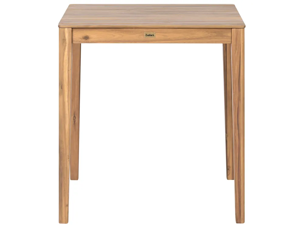 Stolik bistro CHIOGGIA 70 cm 70 cm Certyfikowane drewno akacjowe Jasnobrązowy_1038431