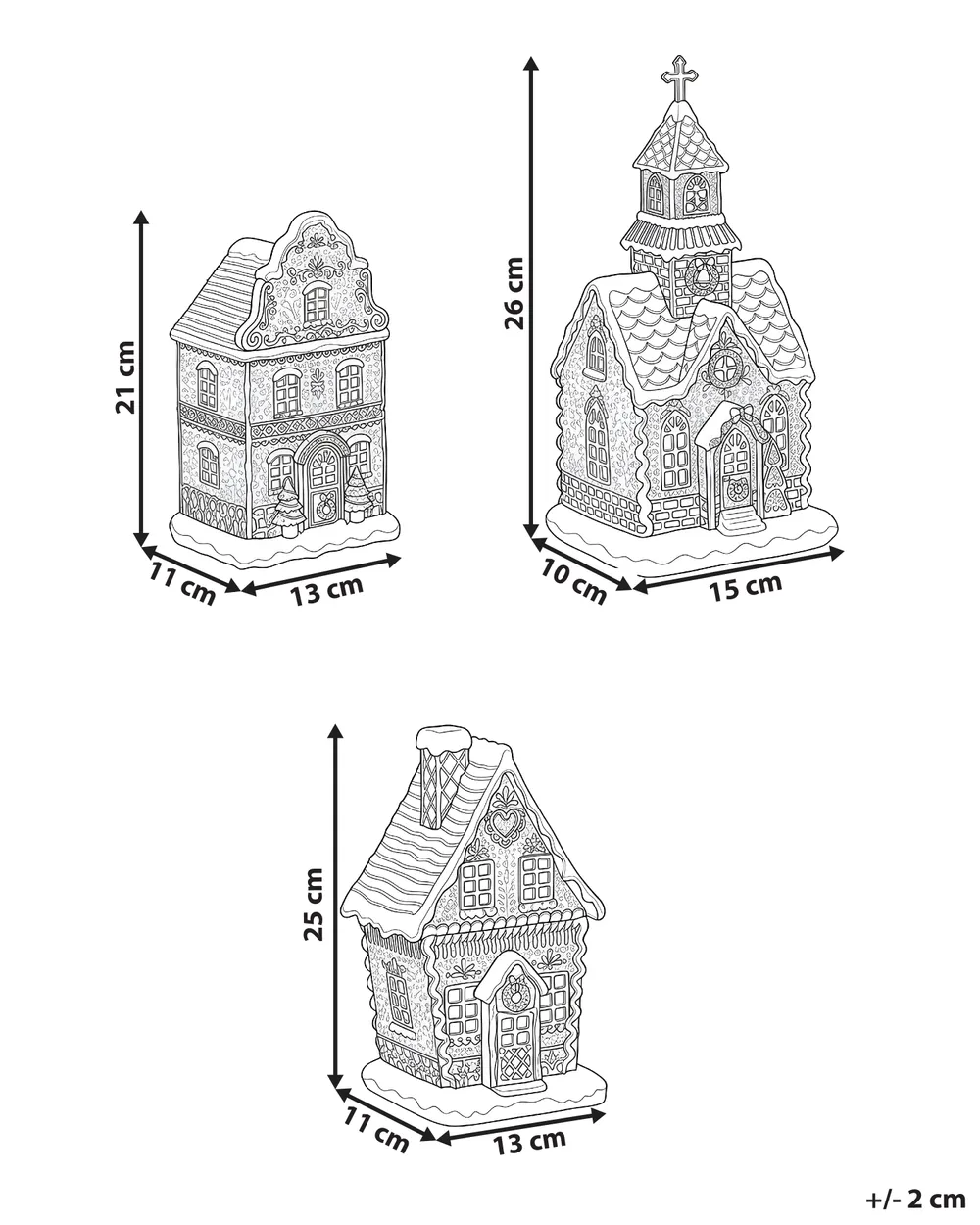 LED RIMPI 21/25/26 cm Casa Marrone_1175200