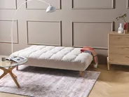 Sofa Bed 2 Seater RISOR Boucle Off-White_1053597