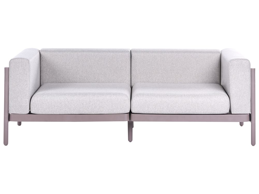 Garden Sofa 2 Seater FERRETTI Taupe