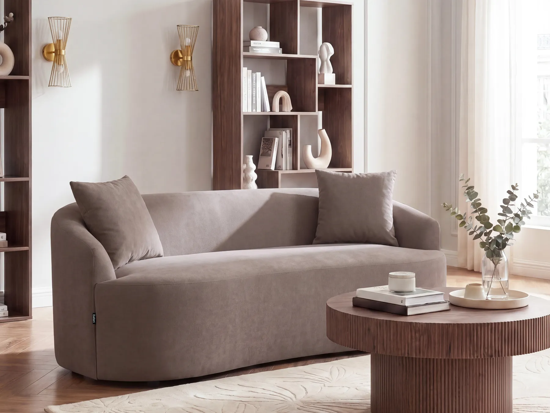 Sofa AMAL Stoff Taupe_1143140
