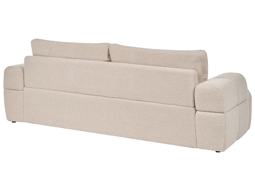 Sofa 3 Seater NARILLA Boucle Beige_1156520