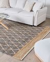 Rug TELLIKAYA Grey 200 x 300 cm Jute