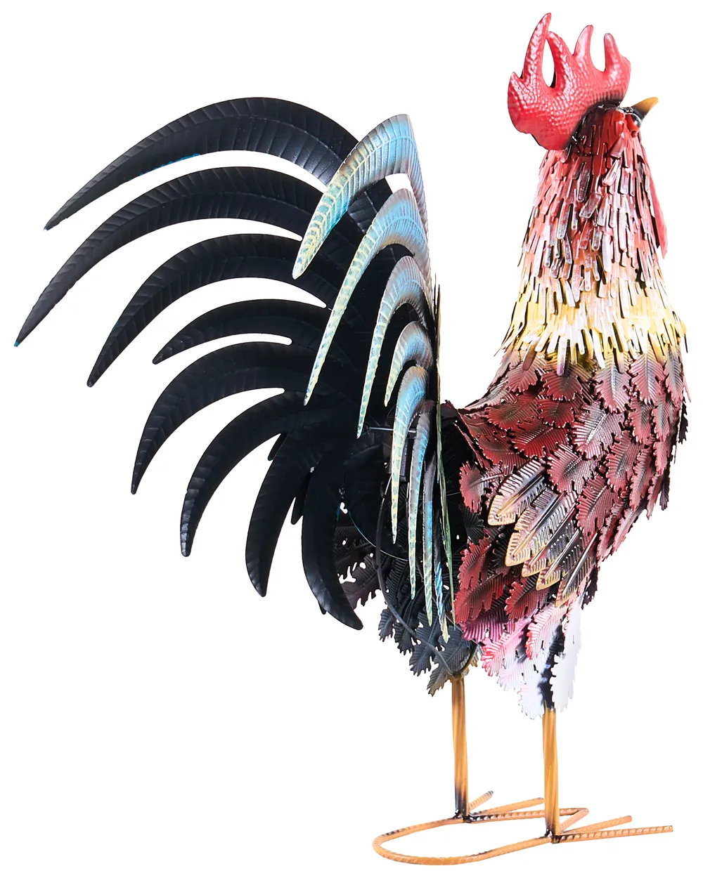 Garden Statue BANCALAAN Rooster Multicolour_1082952