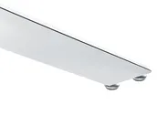 Dining Table MARAMO Silver 120 cm 120 cm Tempered Glass_875694