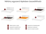 Vízágy Buklé ALBI 140 x 200 cm Bézs_1026359