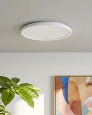 Lampa sufitowa LED VELORA Z pilotem Ze ściemniaczem Biały_1116582