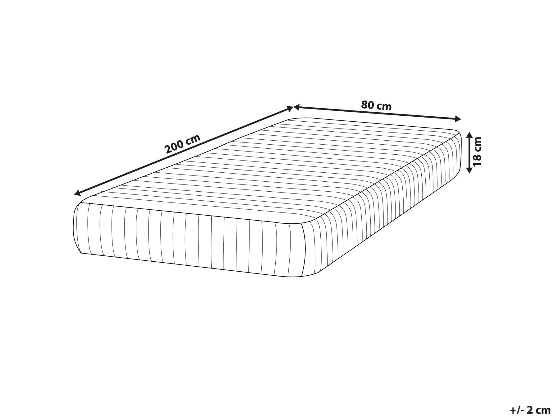 EU Small Single Size Pocket Spring Mattress Firm SNOOZY_917315