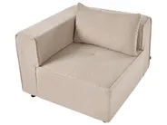 Divano modulare 3 posti AXEBO Bouclé Beige_1076106