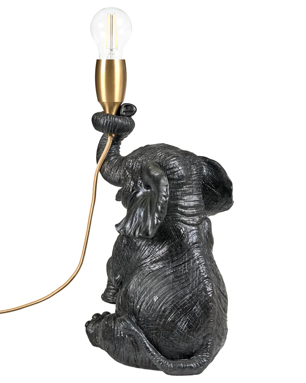 Lampada da tavolo Elefante FORTUNA Nero_1004062