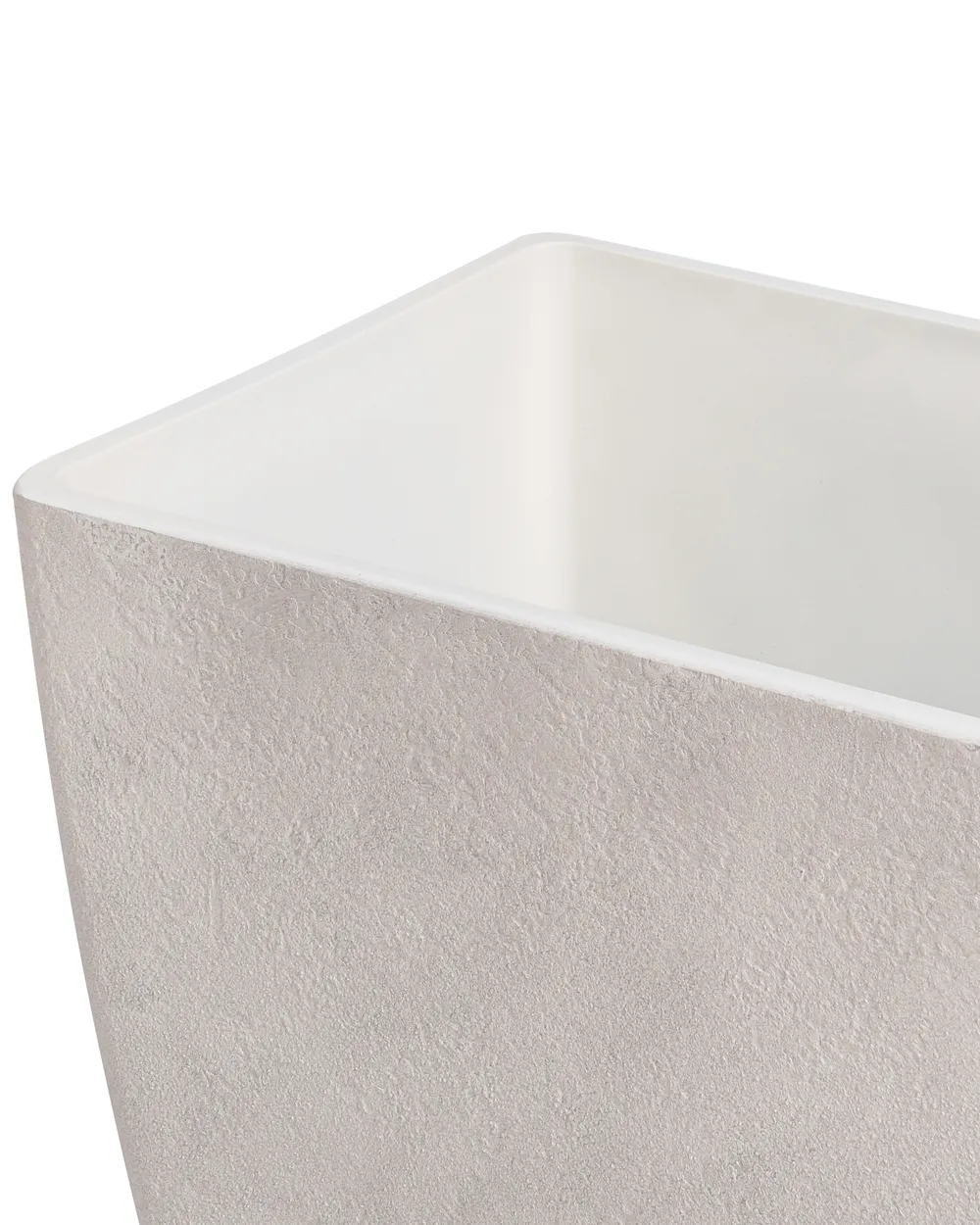 Set of 2 Plant Pots SILENEV 59 cm Light Grey_1133004