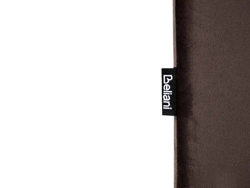 Divano 3 posti CHESTERFIELD Velluto Marrone scuro_1065052