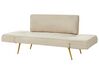 2-Sitzer Schlafsofa Stoff beige SAARELA_932769