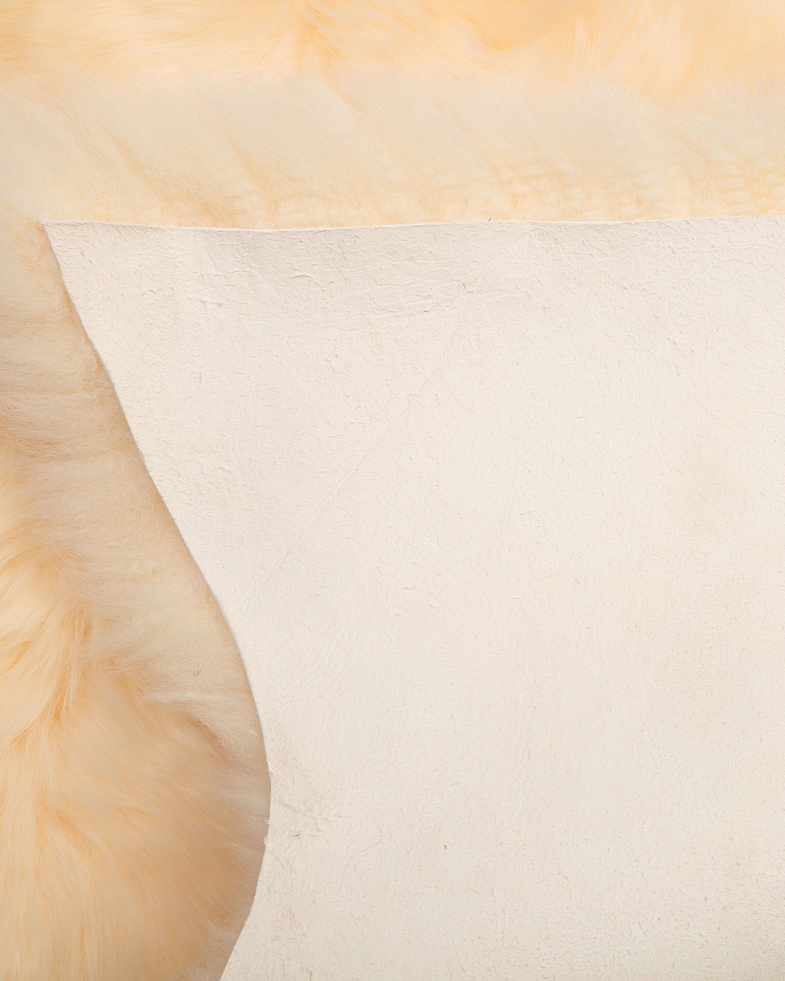 Pelle Pecora Lunga Lana Pelliccia Ecologica Svedese, Pelle D'agnello Con Lana Lunga Naturale - Tappeto O Coperta, Taglie M-XXL Pelliccia Pecora Naturale Tappeto - Foto 2