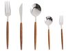 30 Piece Cutlery Set GEMELLI Silver