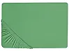 Fitted Sheet JANBU 90 x 200 cm Cotton Green