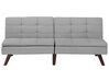 Fabric Sofa Bed Light Grey RONNE_706444