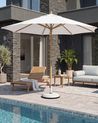 Parasol ogrodowy 270 cm TOSCANA Biały