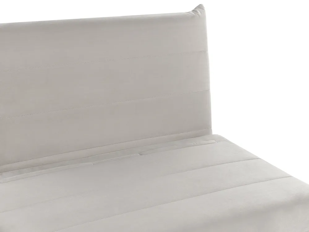 Single Sofa Bed SETTEN Velvet Light Grey_875017