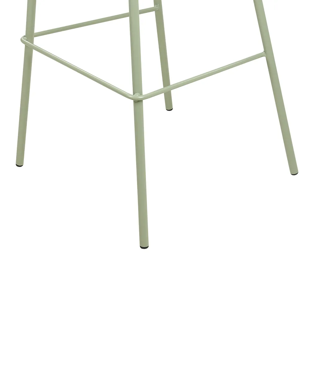 Conjunto de 4 bancos de bar MORA Verde claro_876363