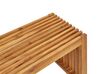 Set of 2 Acacia Wood Benches Light 150 cm SULZANO_921674