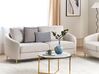 3 Seater Fabric Sofa Light Beige TROSA_910926