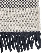 Rug YAZLIK Beige 80 x 150 cm Wool_847424