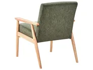 Living Room Set 6 Seater ESRUM Fabric Light Brown/ Green_1015883