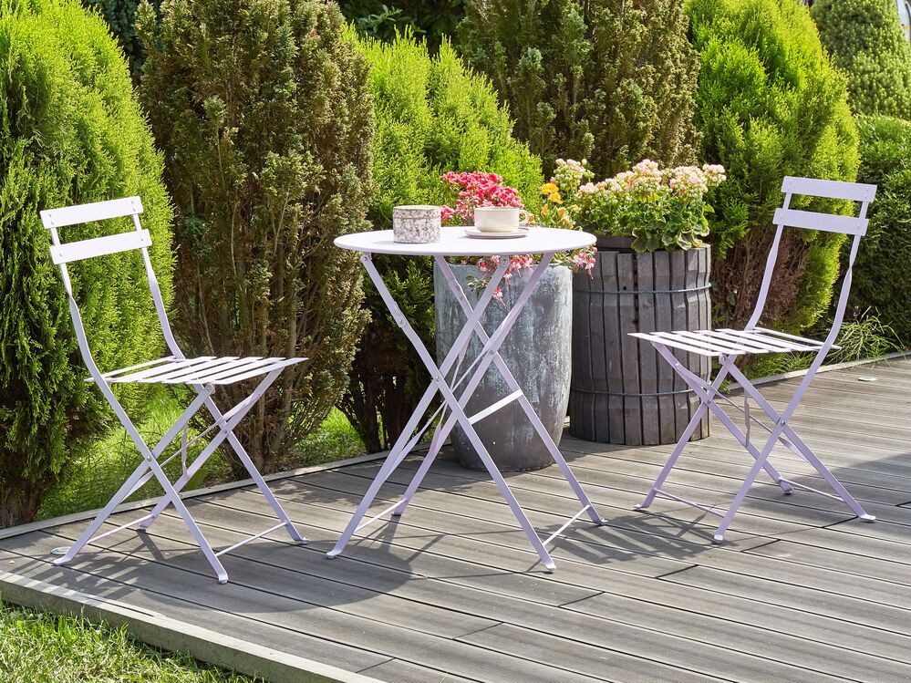 Pastel bistro set 2025