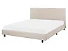 Bed Fabric ALBI 160 x 200 cm (EU King Size) Beige