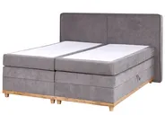 Divan Bed with Storage DYNASTY Fabric Taupe 180 x 200 cm (EU Super King)_953967