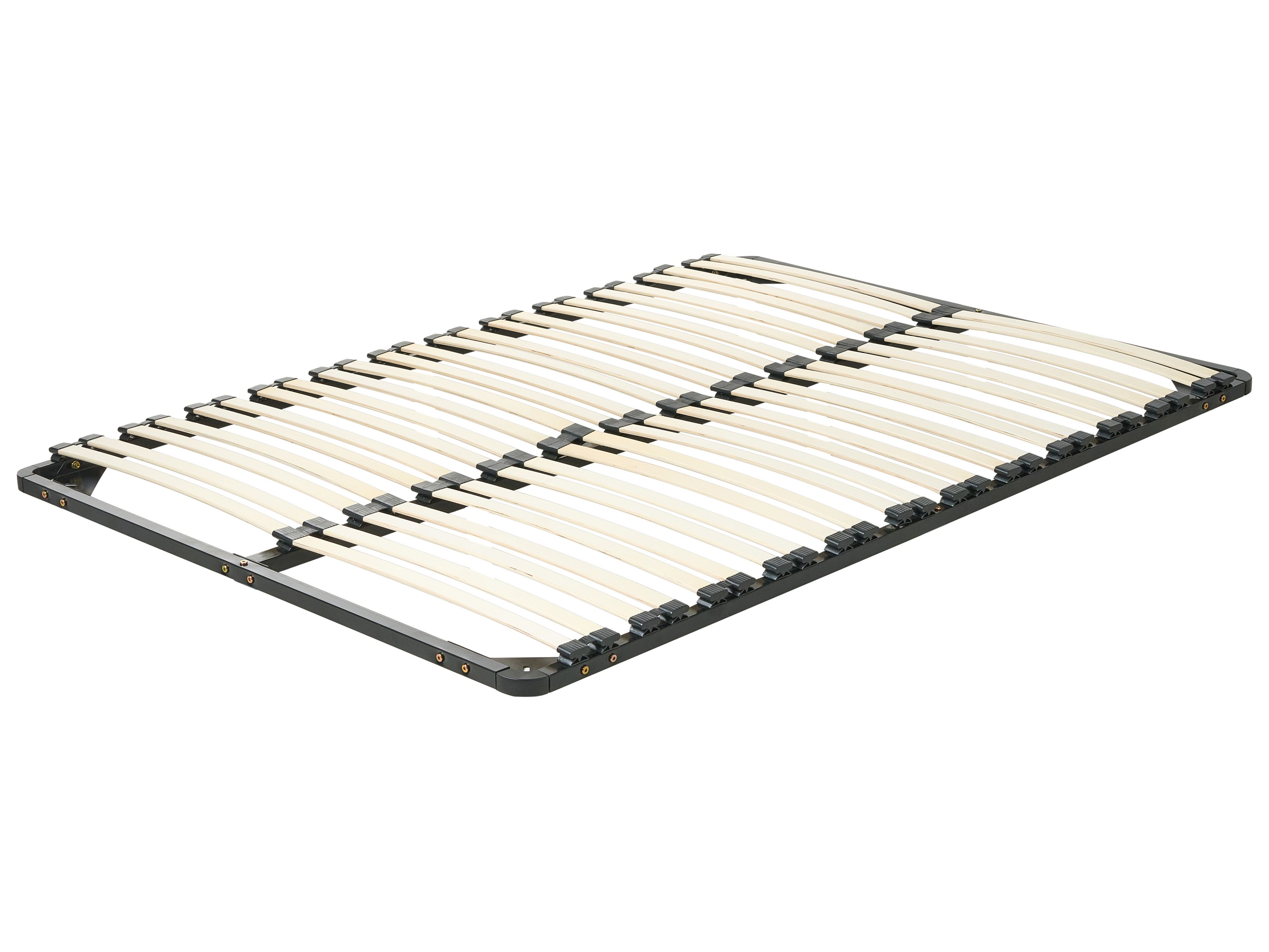 Slatted Bed Base COMBOURG 140 x 200 cm EU Double Beliani