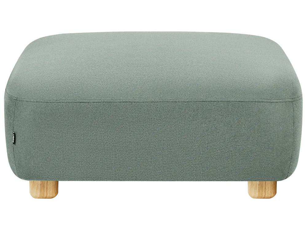 Modular Sofa 3 Seater AMLI with Ottoman Fabric Light Green_1070009